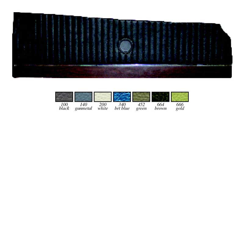 Front Door Panels Upper 71 Charger R/T & 500 Bucket & Bench Style