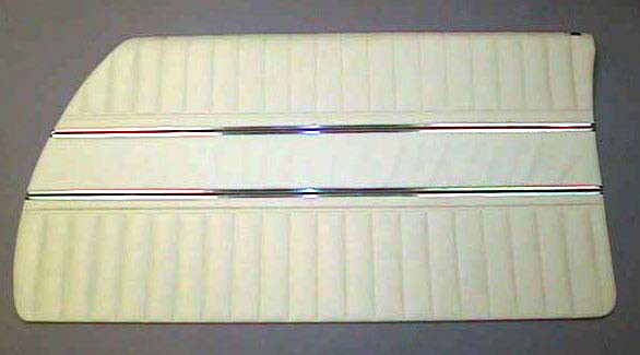 1965 Coronet 440 Bench Style Front Door Panels Unassembled