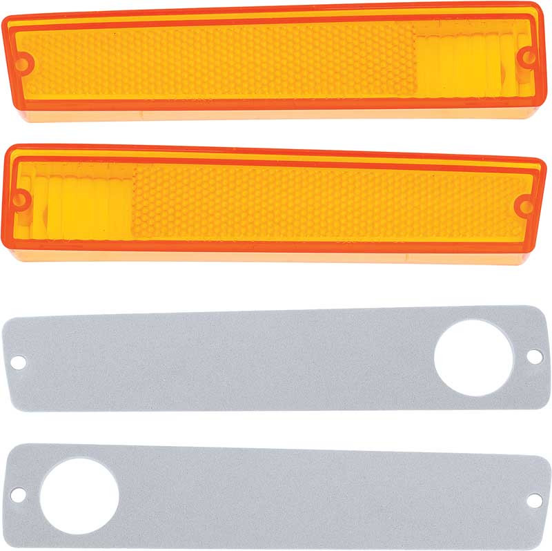 Side Marker Lenses Front 70-71 Dart & Demon