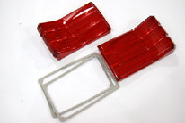 Tail Lamp Lenses 66 Belvedere without Trim