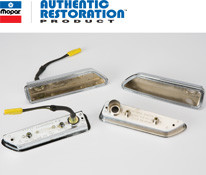 Side Marker Lens Housings Set Front & Rear 70-71 Challenger