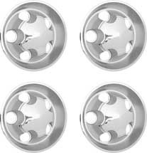 Rallye Wheel Center Caps Large Bolt Pattern 72-74 (Set of 4)
