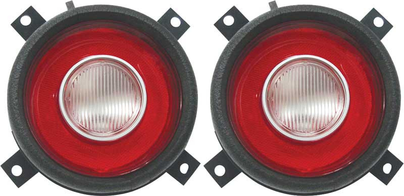 Backup Light Lenses 72-74 Cuda w/Backups