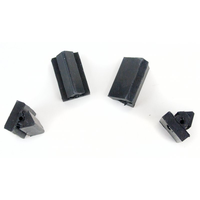 61-71 Dodge Truck Rubber Hood Bumpers (Set of 4)