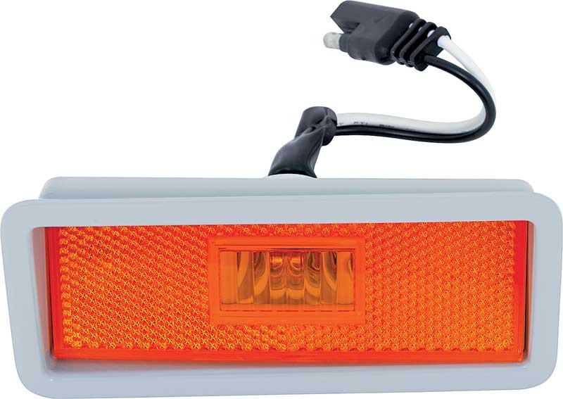 Side Marker Assembly Front RH 70-71 Plymouth Roadrunner & GTX & Duster