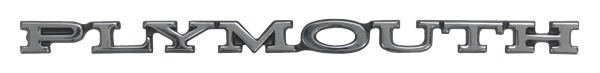 Emblem Grille 70 Satellite "Plymouth"