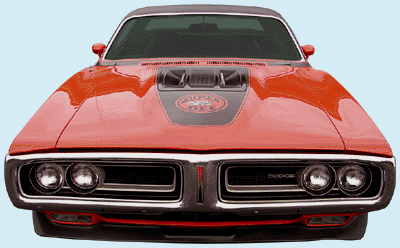 1971 Super Bee Hood Blackout Decal Kit Matte Black