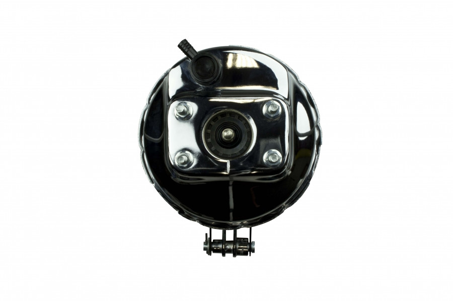 8" Dual Diaphram With High Rise Bracket Chrome