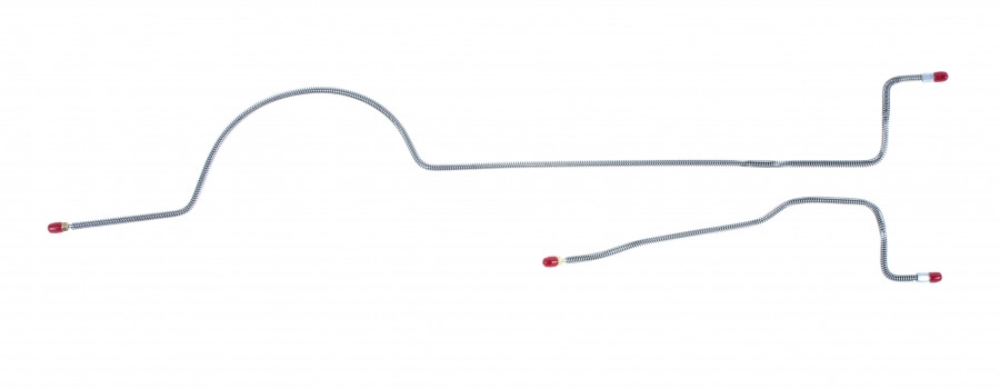 Rear Axle Brake Lines 73 A-Body W/ 8-3/4 Axle Original Material