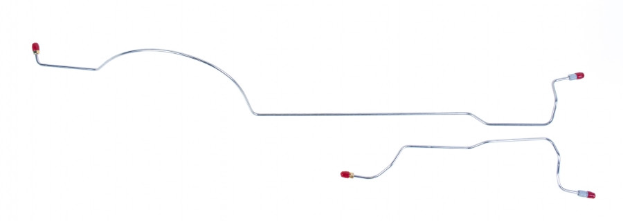 Rear Axle Brake Lines 70-72 A-Body W/7-1/4 Axle Stainless Steel