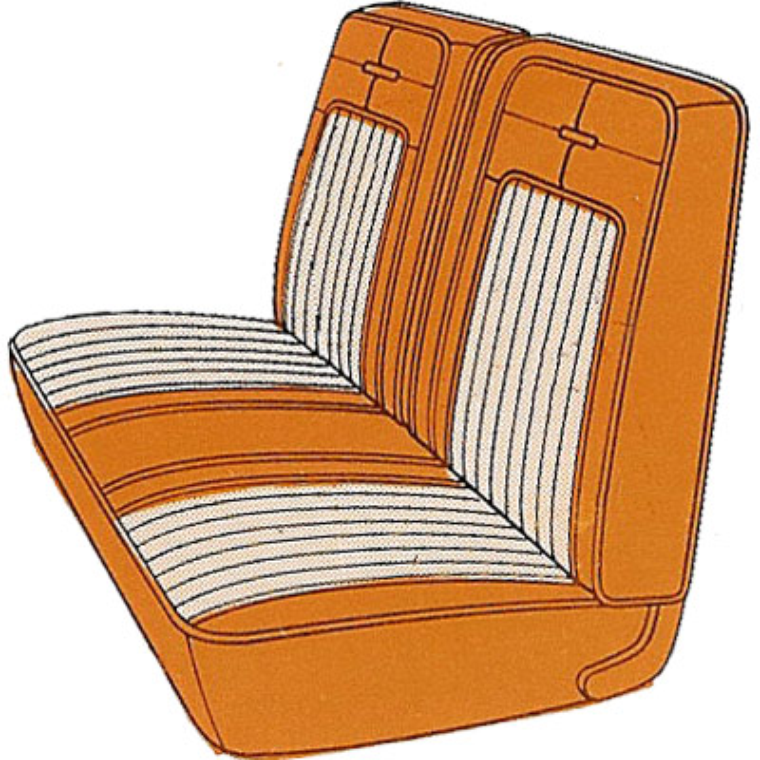1969 Coronet 500 Headrest Covers