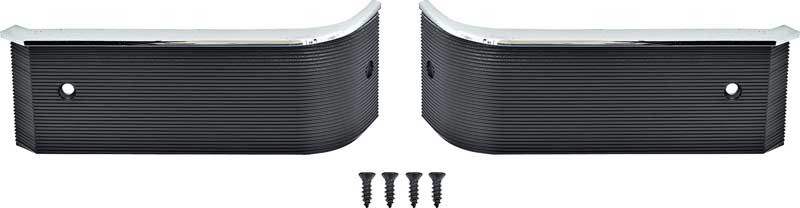 Lower Dash Trim 68 Dodge B Body LH & RH Ribbed Texture