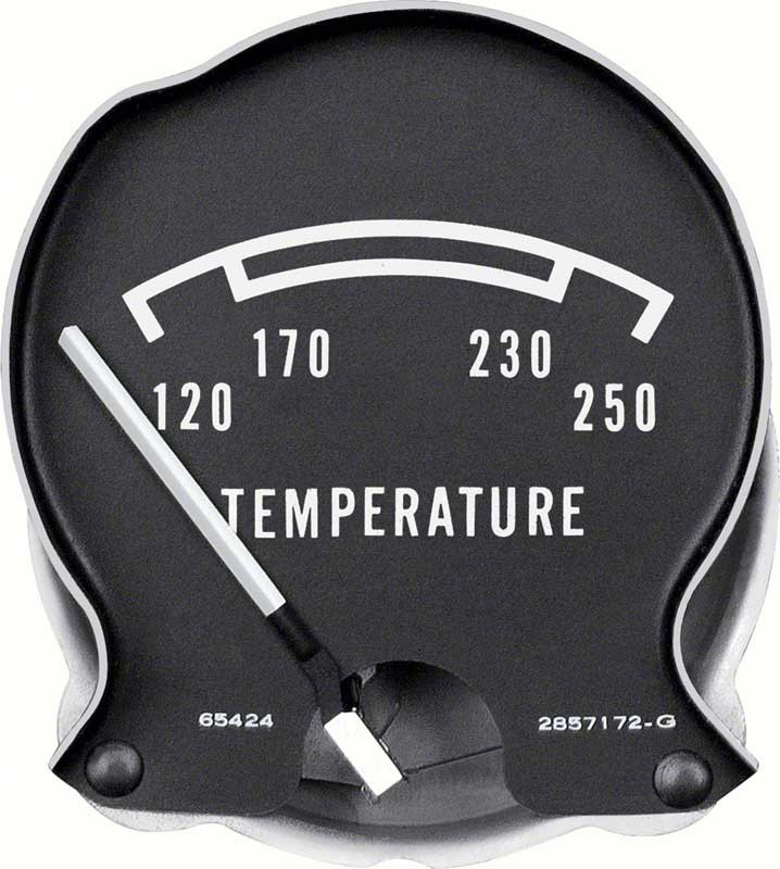 Temp Gauge 68-70 B Body Rallye Dash