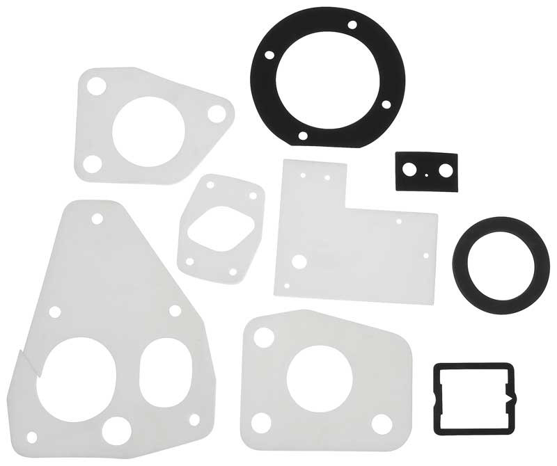 Firewall Gaskets 65 A Body w/o AC & w/Wiper Pivots