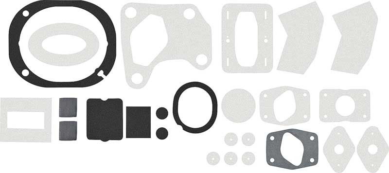 Firewall Gaskets 66-70 B Body w/o AC & w/Wiper Pivots