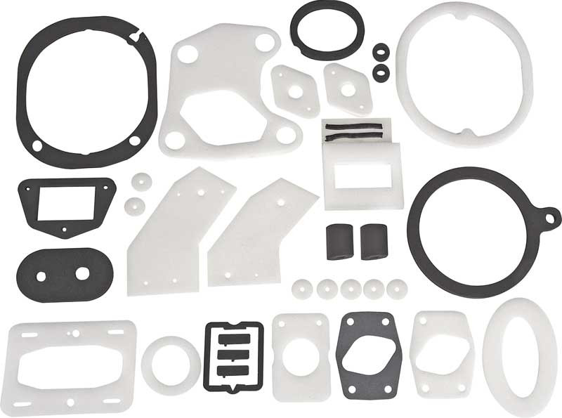 Firewall Gaskets 66-70 B Body w/AC & w/Wiper Pivots
