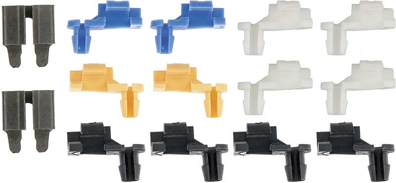 Door Latch & Lock Clip Set 73-74 E Body