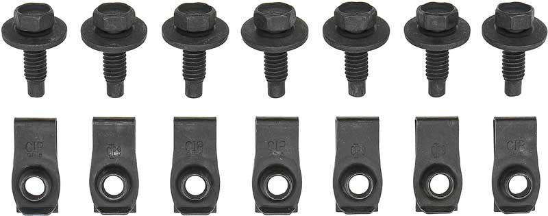 Front Valance Bolt Kit 67-69 Cuda