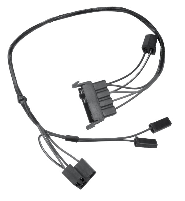 Wiper Motor Harness 1968-1974 A Body & 1969 (after November 15, 1968) and 1970 B Body - 2 Speed