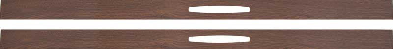 Woodgrain Door Panels 70 B Body W/O Remote Mirror