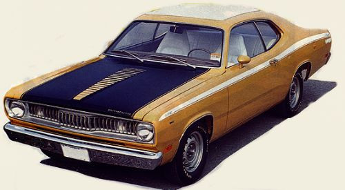 1971-72 Hood and Cowl 'Ladder Stripe' Kit (Matte Black)