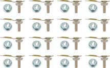 Clip Kit Vinyl Top Moldings 67-71 Dart