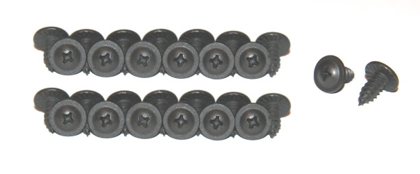 Screw Kit Roofrail Weatherstrip Channel 70-74 E Body & 70-72 Duster & 71-72 Demon