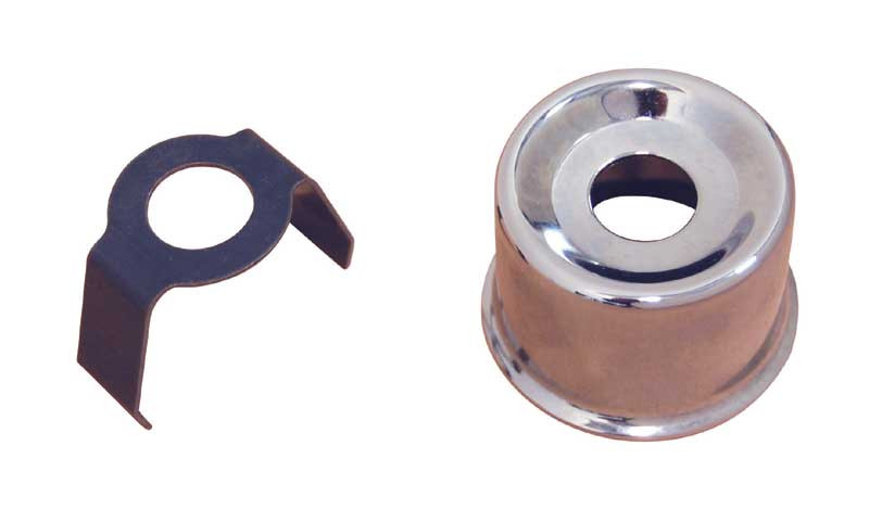 Oil Filler Breather Cap w/ PCV Mount (Chrome) 64-69 Mopar