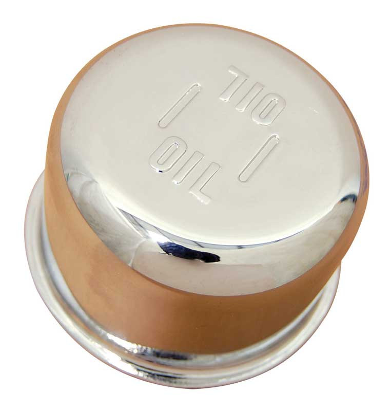 Oil Filler Breather Cap (Chrome) 64-67 Mopar Small