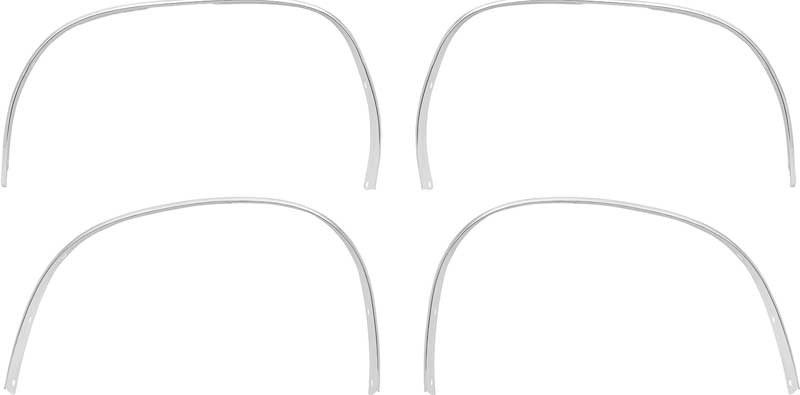 Wheel Opening Moldings 70-76 Plymouth Duster