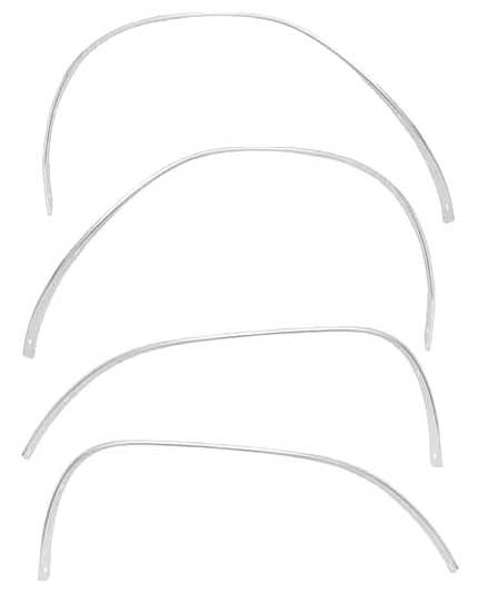 Wheel Opening Moldings 67-76 Dodge Dart (Made In USA)