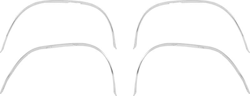 Wheel Opening Moldings 68-70 Dodge Charger