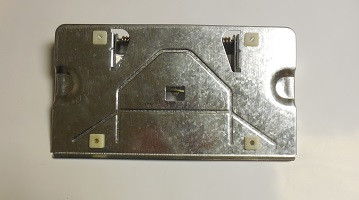 License Plate Bracket Rear 70-74 Cuda