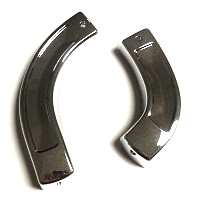 Bench Seat Hinge Covers 64-65 B Body Chrome