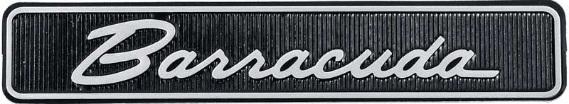 Dash Emblem 71-74 Barracuda Insert Only