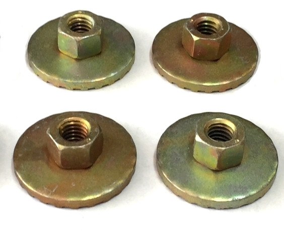 Bench Seat Mounting Seat Nuts 4 Piece Kit