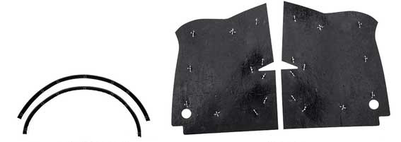 Seal Top of Door to Rear Fender & Inner Fender 66 B-Body