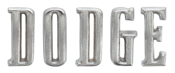 Letters Tail Panel 72 74 Challenger Dodge