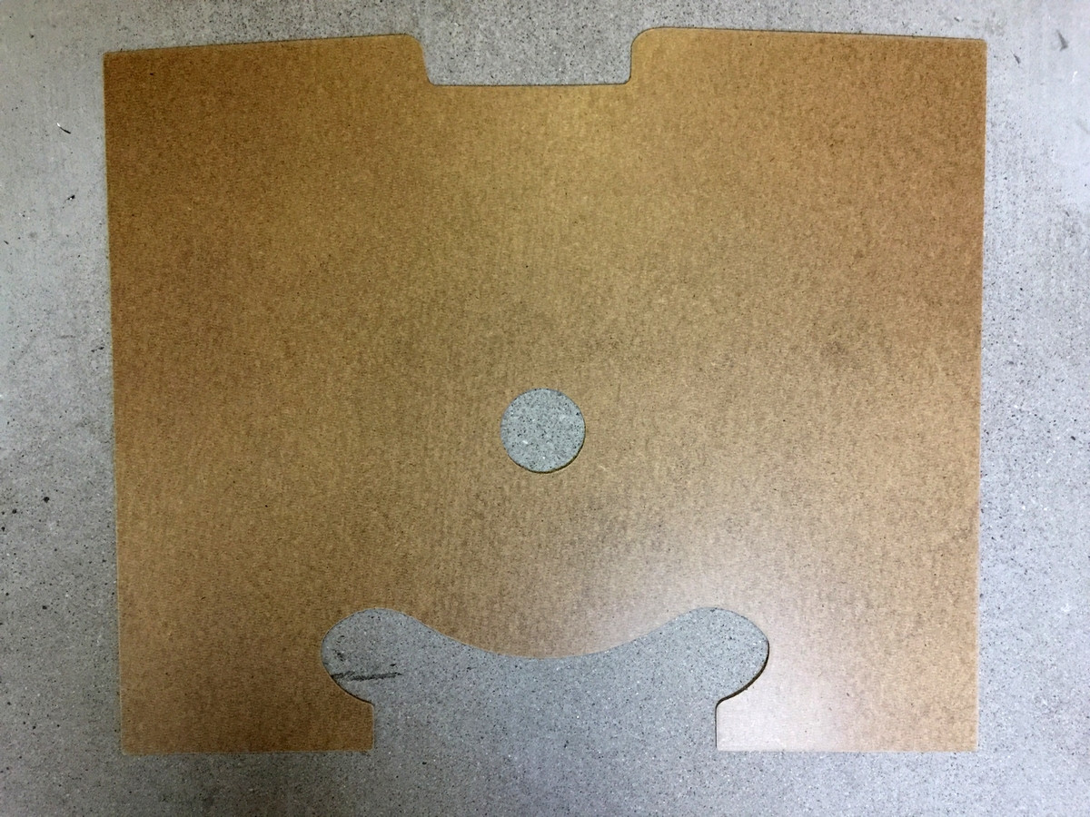 Spare Tire Board 64-66 Barracuda Fastback