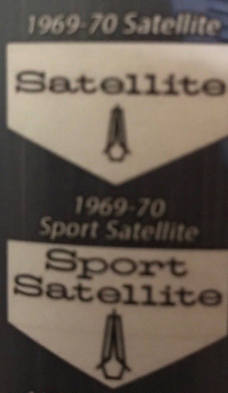 "Custom Vintage" B Body Floor Mats Rubber 69-70 Satellite