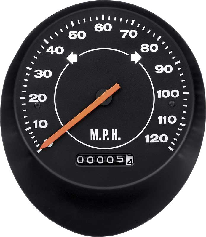 Speedometer Gauge 70-74 Barracuda & 71-74 Challenger 120MPH Std Dash