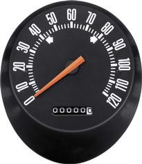 Speedometer Gauge 70 Challenger 120MPH Std Dash