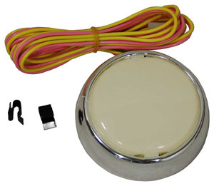 Dome Lens Assembly 64-74 A Body & 66-74 B Body Exc Charger & 70-74 E Body