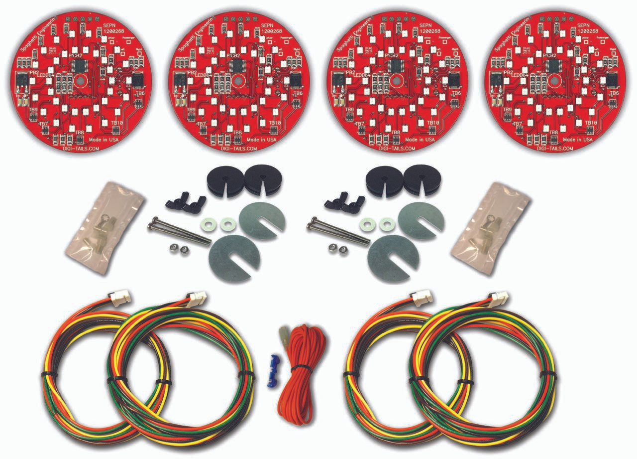 LED Tail Light Bulb Panels 68 Charger