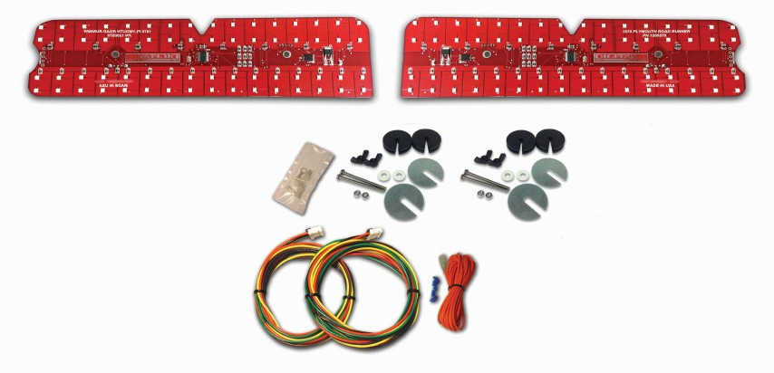 LED Tail Light Bulb Panels 70 Roadrunner & Satellite & GTX