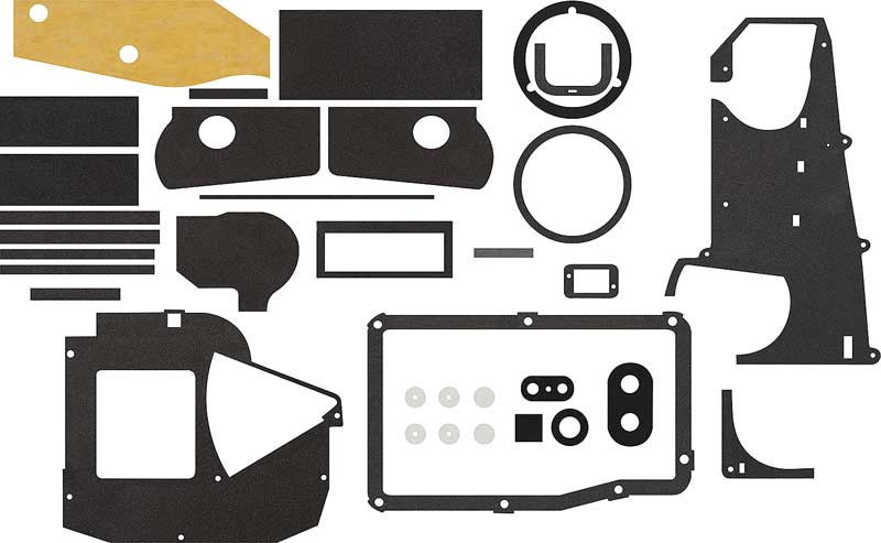 Heater Box Seal Kit 73-76 A Body W/AC