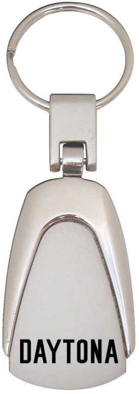 Key Chain Chrome Tear Drop Daytona