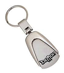 Key Chain Chrome Tear Drop Demon