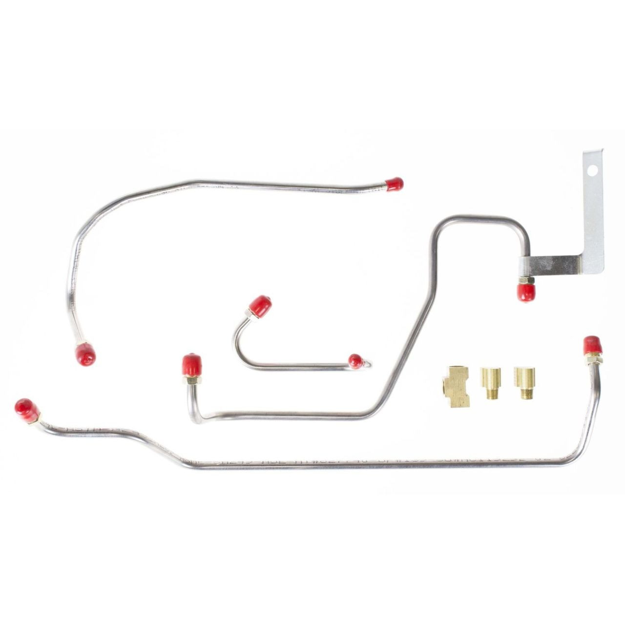 Fuel Pump to Carb Line 68-71 B Body w/Hemi & 2 Carbs & 70-71 E Body w/Hemi & 2 Carbs - 7pc