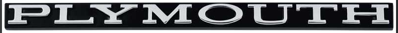 Grille Emblem 67 Valiant "Plymouth"